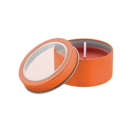 Cool Свещ Sioko, в метална кутия, 6 х 3.2 cm, оранжева
