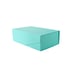 Office 1 Кутия Matt, с магнитно затваряне, сгъваема, 23 х 15 х 10 cm, тюркоазена
