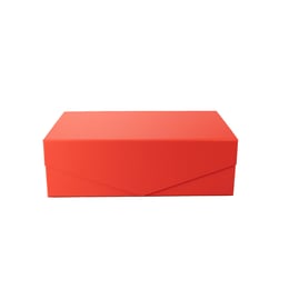 Office 1 Кутия Matt, с магнитно затваряне, сгъваема, 23 х 15 х 10 cm, червена