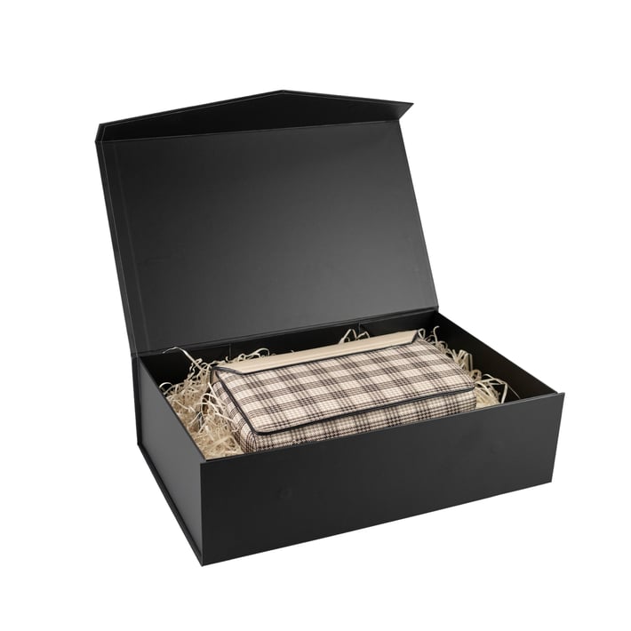 Office 1 Кутия Matt, с магнитно затваряне, сгъваема, 35 х 23 х 10 cm, черна
