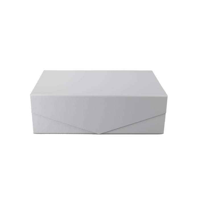 Office 1 Кутия Matt, с магнитно затваряне, сгъваема, 35 х 23 х 10 cm, сива