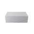 Office 1 Кутия Matt, с магнитно затваряне, сгъваема, 35 х 23 х 10 cm, сива