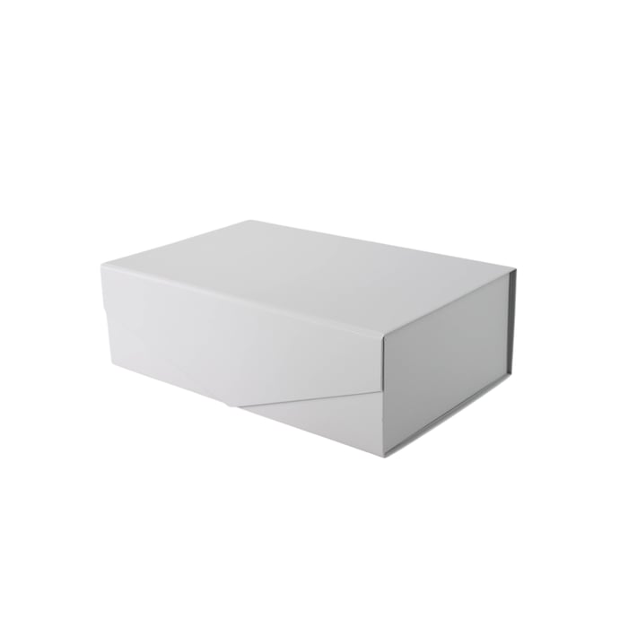 Office 1 Кутия Matt, с магнитно затваряне, сгъваема, 35 х 23 х 10 cm, сива