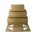 Office 1 Кутия Matt, с магнитно затваряне, сгъваема, 35 х 23 х 10 cm, златиста