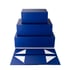 Office 1 Кутия Matt, с магнитно затваряне, сгъваема, 35 х 23 х 10 cm, тъмносиня