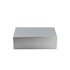 Office 1 Кутия Colorful, с магнитно затваряне, сгъваема, 35 х 20.5 х 11.3 cm, сребриста