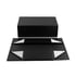 Office 1 Кутия Colorful, с магнитно затваряне, сгъваема, 35 х 20.5 х 11.3 cm, черна