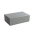 Office 1 Кутия Colorful, с магнитно затваряне, сгъваема, 35 х 20.5 х 11.3 cm, сива