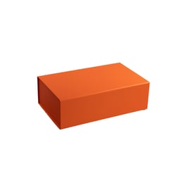 Office 1 Кутия Colorful, с магнитно затваряне, сгъваема, 35 х 20.5 х 11.3 cm, оранжева