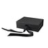 Office 1 Кутия Gift Box, с магнитно затваряне, сгъваема, 33 х 27 х 12 cm, черна