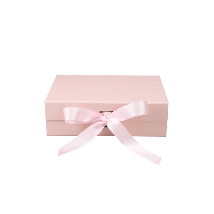 Office 1 Кутия Gift Box, с магнитно затваряне, сгъваема, 33 х 27 х 12 cm, розова