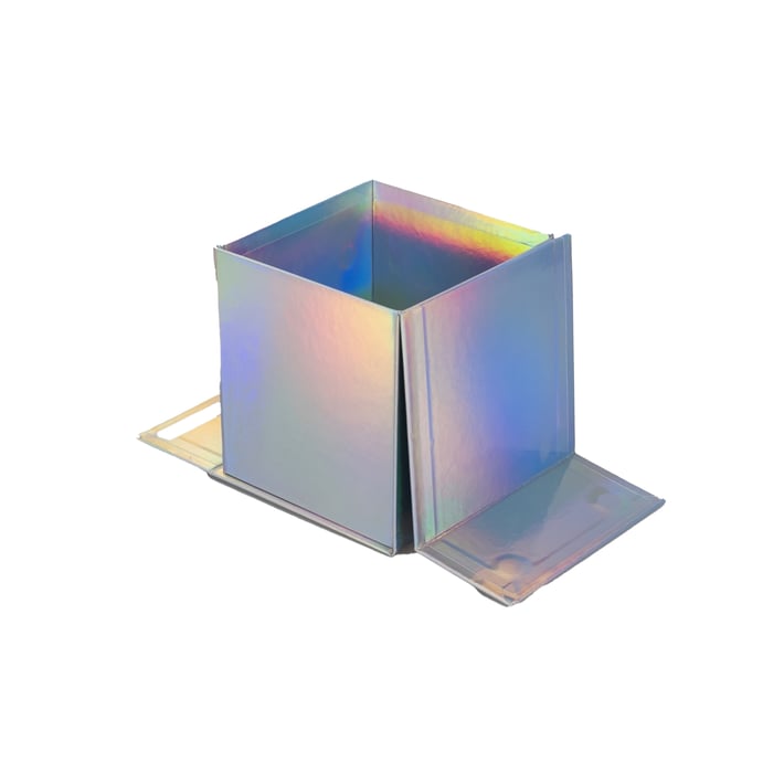 Office 1 Кутия Shiny, с магнитно затваряне, сгъваема, 28 х 28 х 28 cm