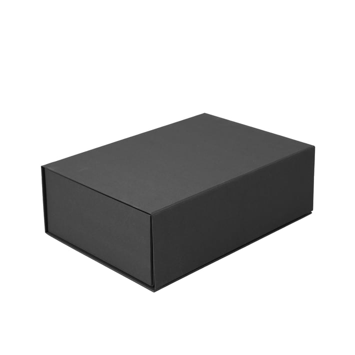 Office 1 Кутия Pure, сгъваема, 31 х 21 х 10 cm, черна