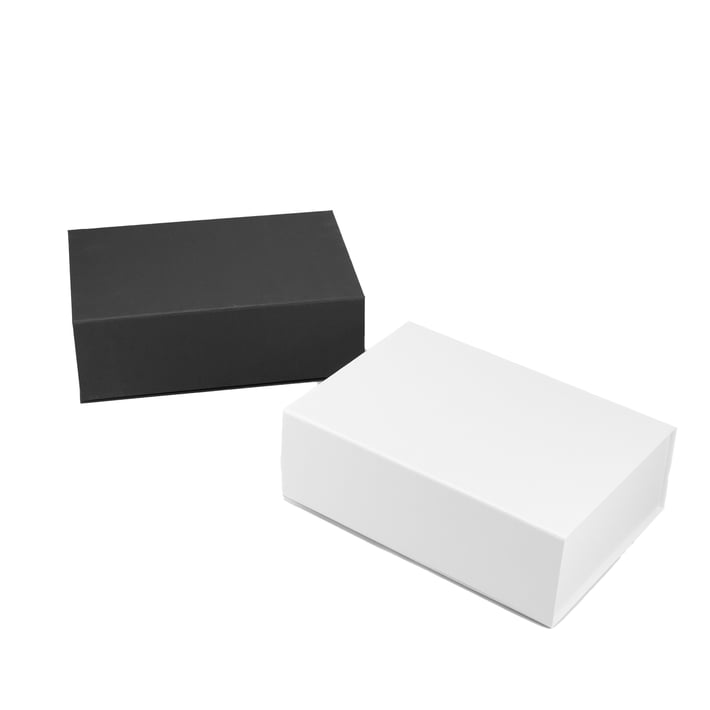 Office 1 Кутия Pure, сгъваема, 31 х 21 х 10 cm, черна
