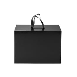 Office 1 Кутия Handle, сгъваема, 38 х 28 х 13.5 cm, с дръжки, черна