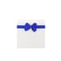 Office 1 Кутия Pearl, сгъваема, 21 х 21 х 9 cm, бяло-синя