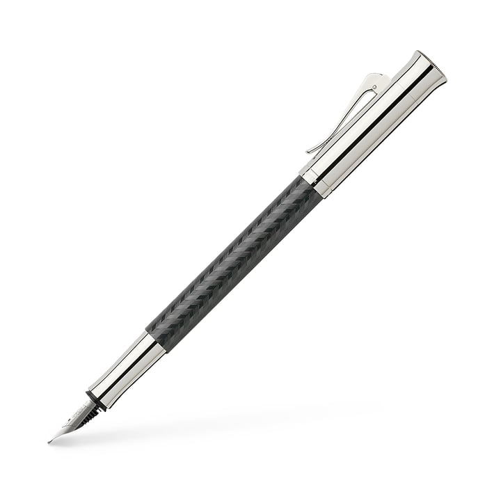 Graf von Faber-Castell Писалка Guilloche, M, шеврон