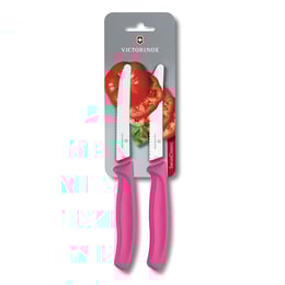 Victorinox Комплект ножове, за домати и колбаси, розови, 2 броя