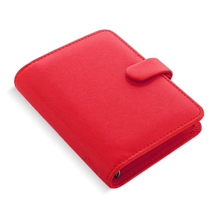 Filofax Органайзер Saffiano Pocket, червен
