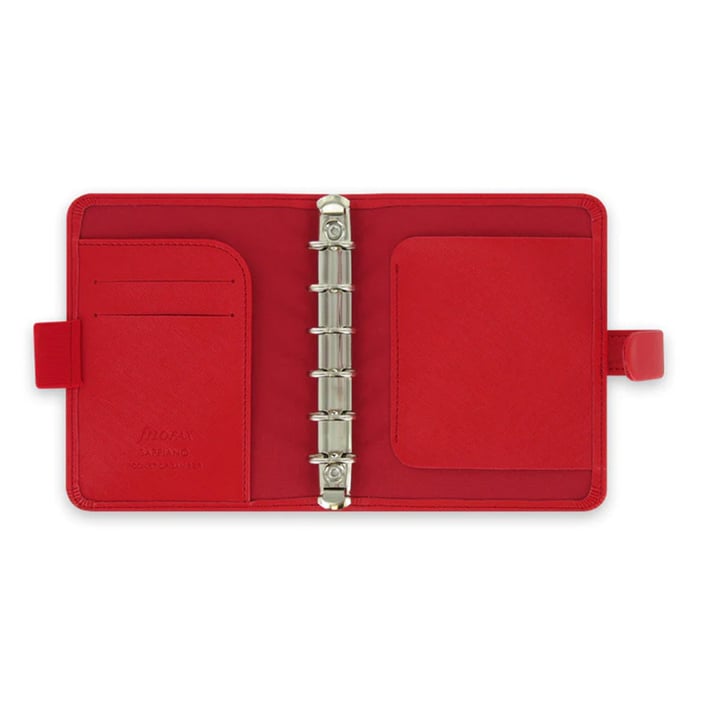 Filofax Органайзер Saffiano Pocket, червен