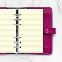 Filofax Пълнител за органайзер Cotton Cream Personal, на редове