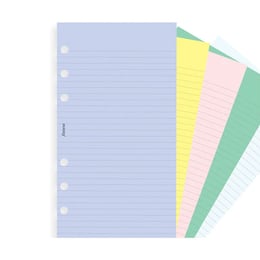 Filofax Пълнител за органайзер Personal, на редове, асорти