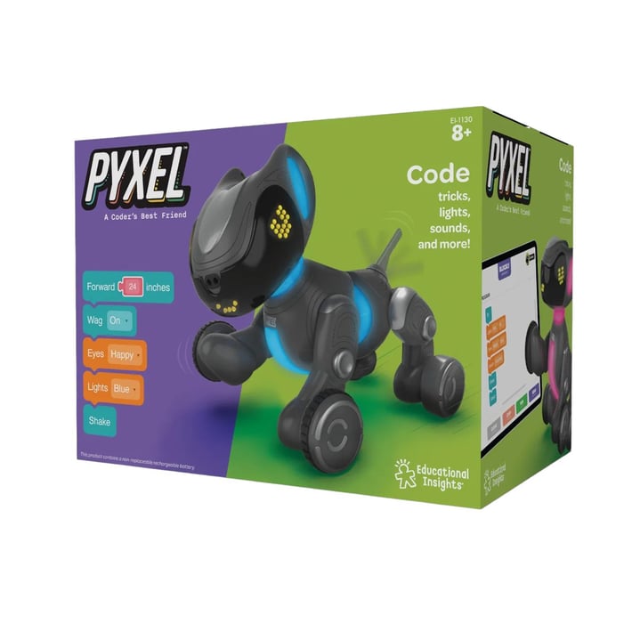 Learning Resources Робот за програмиране Pyxel, домашен любимец - куче