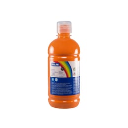 Milan Темперна боя, в бутилка, оранжева, 500 ml, 6 броя