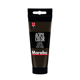 Marabu Акрилна боя Acryl Color, № 045, тъмнокафяво, 100 ml