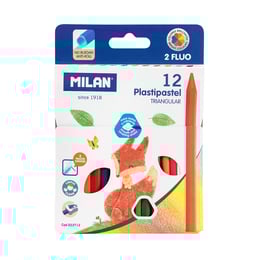 Milan Пастели Triangular, 12 цвята