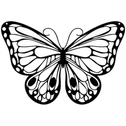 Marabu Шаблон Пеперуда, 15 x 15 cm