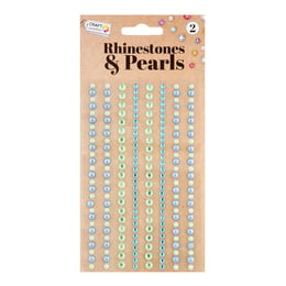 Grafix Камъчета и перли, 212 броя, зелени