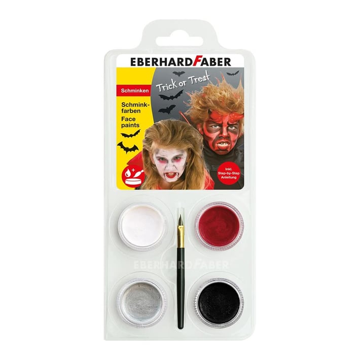 Eberhard Faber Боя за лице Devil Dracula Girl, 4 цвята
