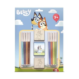 Multiprint Комплект Bluey, с 2 печата и 8 флумастера