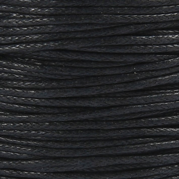 Creativ Company Корда, памучна, 40 m, черна