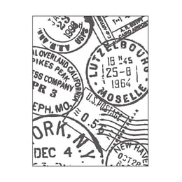Creativ Company Папка за щамповане, с мотив печати, 11 х 14 cm