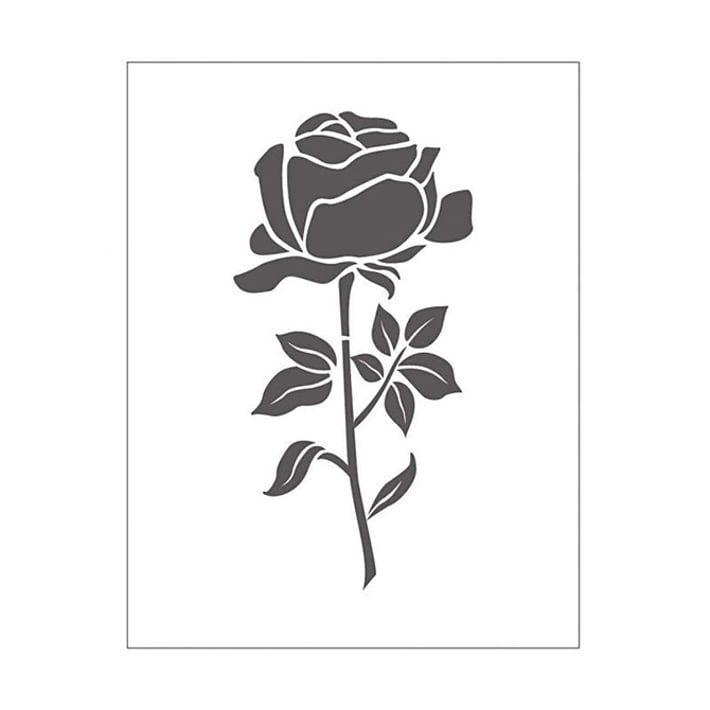 Creativ Company Папка за щамповане, с мотив роза, 11 х 14 cm