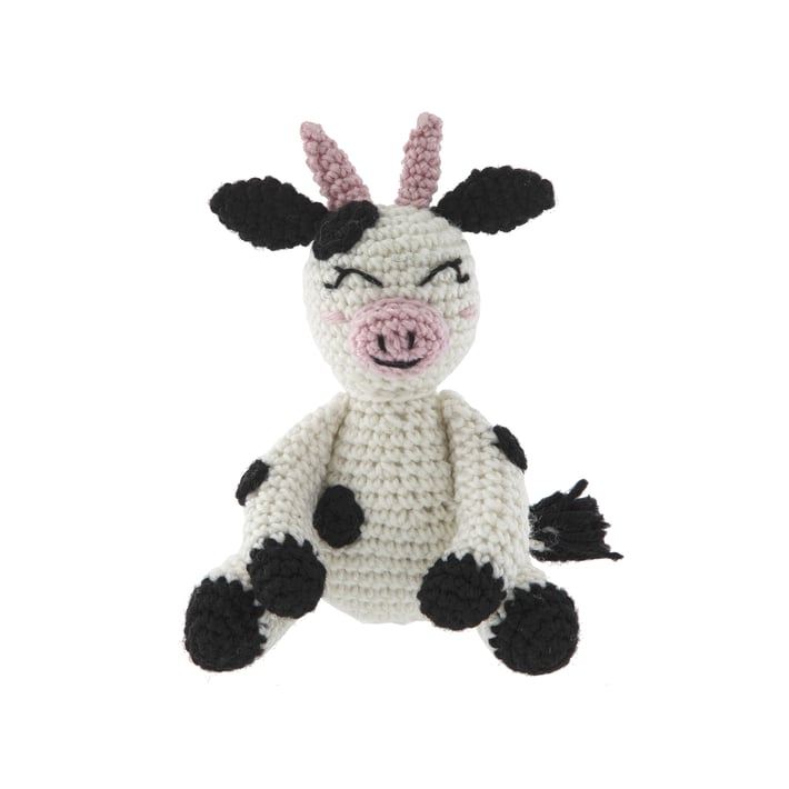 Grafix Комплект за плетене на една кука Крава, 14 х 8 х 16 cm