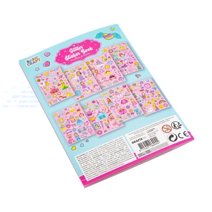 Moxy Книжка със стикери, А5, розова