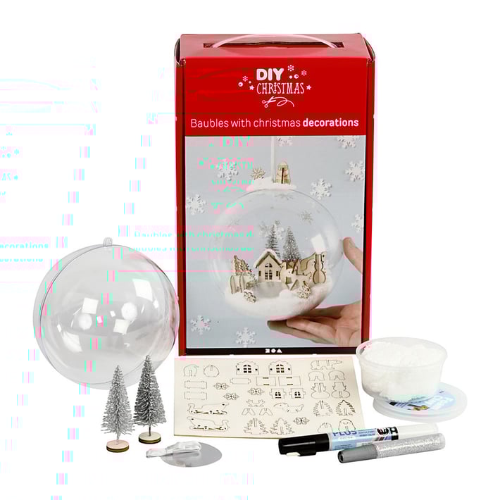 Creativ Company Комплект Направи си сам коледна топка