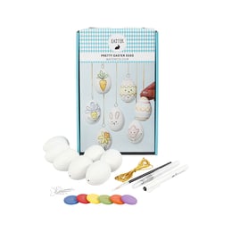 Creativ Company Комплект за декорация Хубави яйца, с акварелни бои