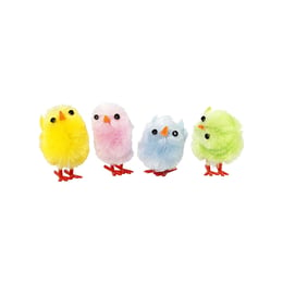 Creativ Company Пиленца, великденски, в пастелни цветове, 30 mm, 12 броя