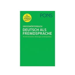 Тълковен Немско - немски речник Grossworterbuch Deutsch als Fremdsprache, с мека корица, Pons