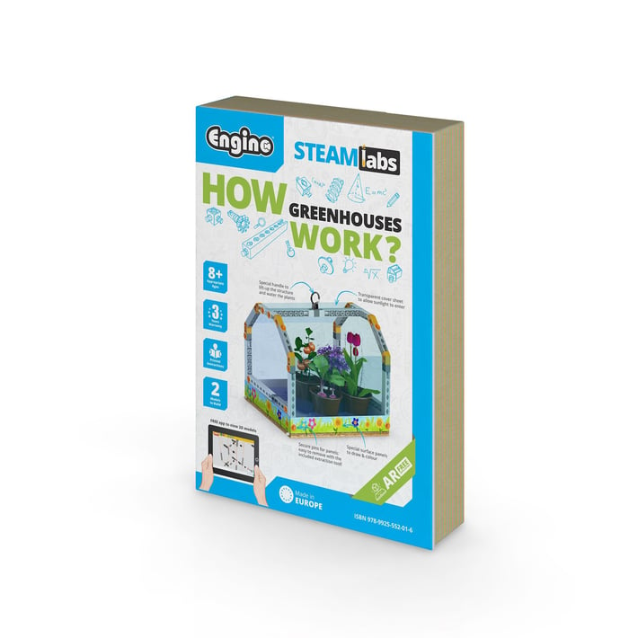 Engino Конструктор Steamlabs - Как работят оранжериите