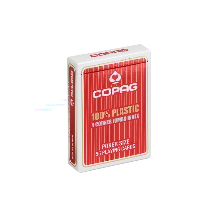 Cartamundi Карти за игра Copag Jumbo, червени