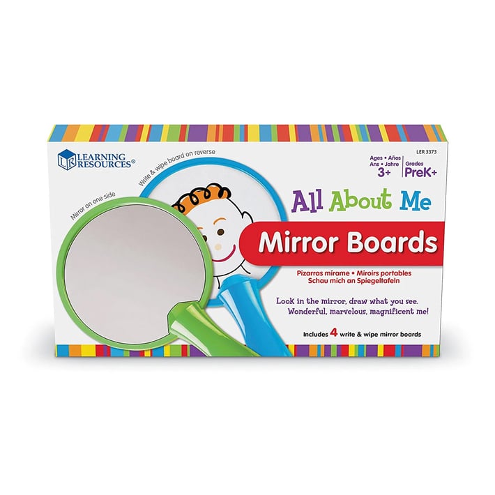 Learning Resources Комплект огледала, с дръжка, 4 броя