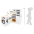 Small Foot Модулна кухня, детска, дървена, размер XL, 83 х 29 х 83 cm