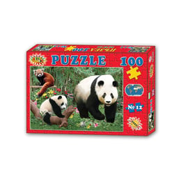 Пъзел Животни - Панда, 100 части