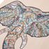 Grafix Пъзел Слон, уникални форми, дървен, 137 части