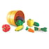 Learning Resources Комплект зеленчуци, в кошница, пластмасови